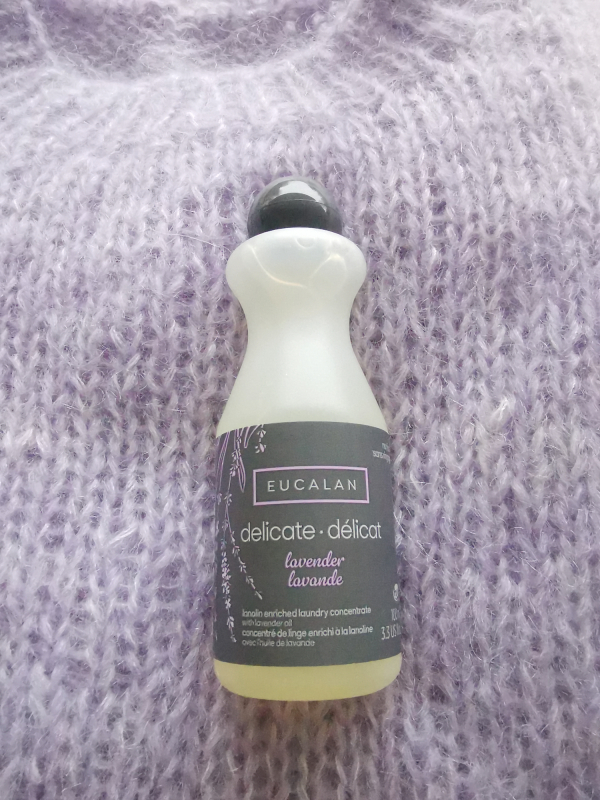 Billede af Eucalan Uldvaskemiddel med Lanolin Lavendel - 100 ml, fra Eucalan