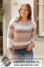 213-32 Sahara Rose Sweater by DROPS Design
