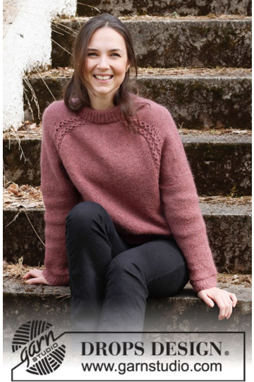  218-11 Alpenglow Sweater by DROPS Design