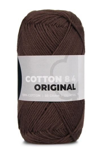 Mayflower Cotton 8/4 - 1436 Mørkebrun