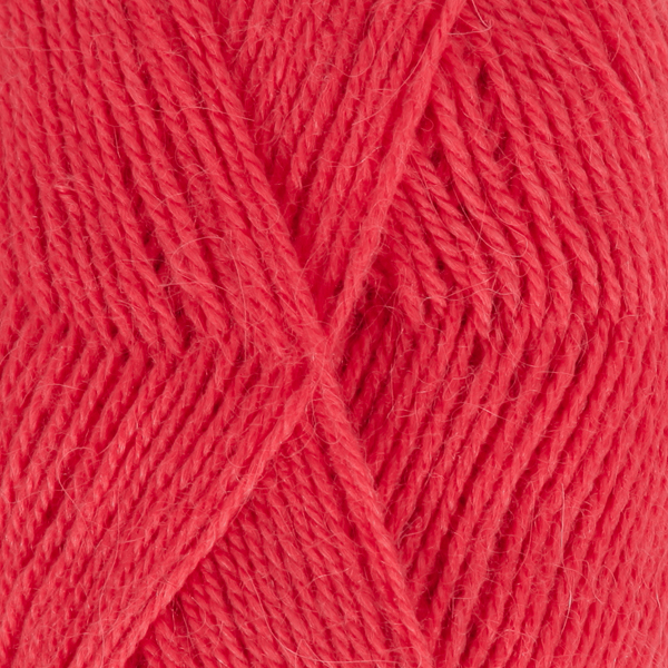 Se DROPS Alpaca Unicolor 3620 Rød, Alpacagarn, fra DROPS Design hos Kukuk.dk
