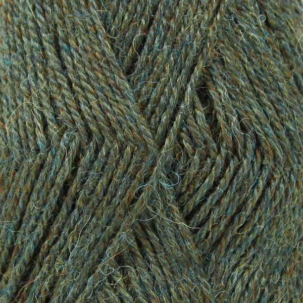 Billede af DROPS Alpaca 7815 Grøn/Turkis Mix, Alpacagarn, fra DROPS Design