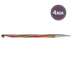 KnitPro Symfonie Hakkenål / Tunesisk Hæklenål - 4 mm