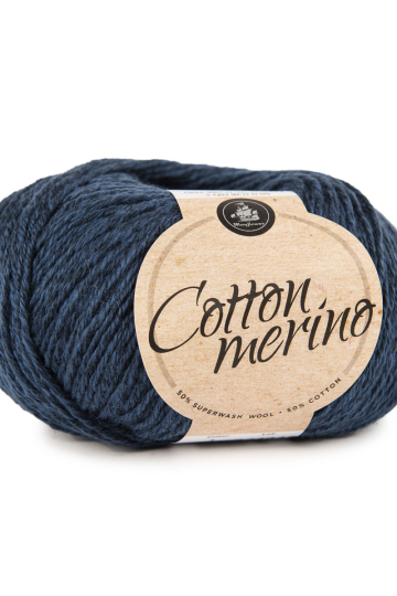 Mayflower Cotton Merino - Midnatsblå 01