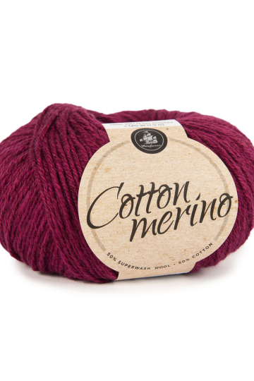 Mayflower Cotton Merino - Kirsebærrød 05