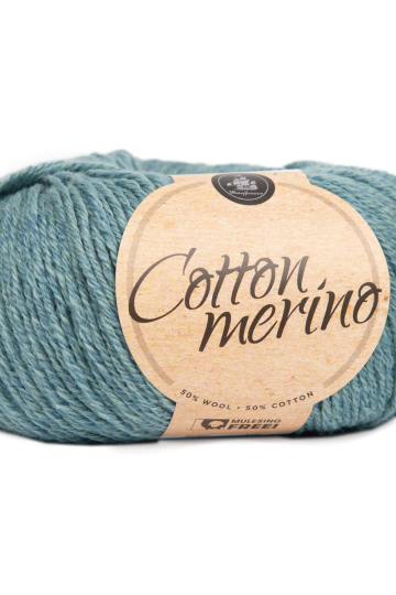 Mayflower Cotton Merino - Blågrøn 22