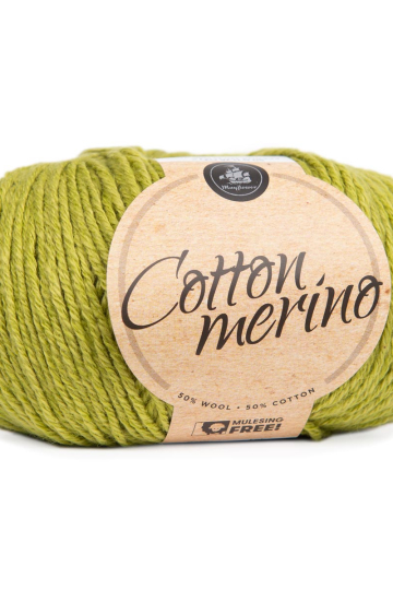 Mayflower Cotton Merino - Mørk Citron 025