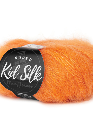 Mayflower Super Kid Silk - Støvet Orange 56