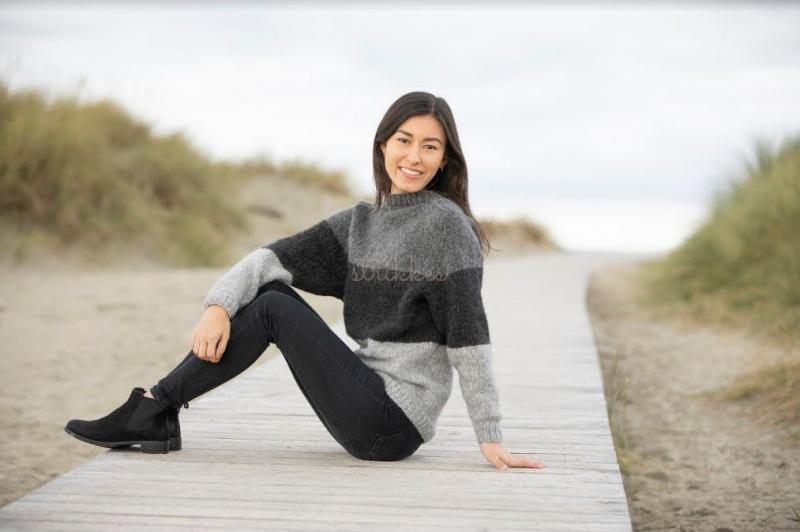 "Dans" Genser - Viking Design 1923-3D Kit - XS-XXL - Viking Alpaca Bris, fra Viking