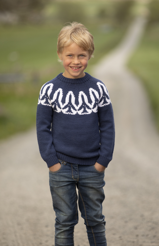 Quot;pilot " Genser Viking Design 2019 2 Kit 2 12 År Viking Bamboo Fra Viking