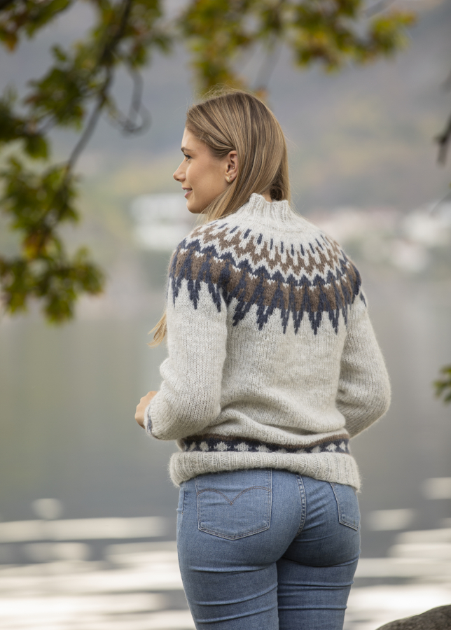 "Elisabeth" Genser - Viking Design 2138-1 Kit - XS-XXL - Viking Alpaca Bris