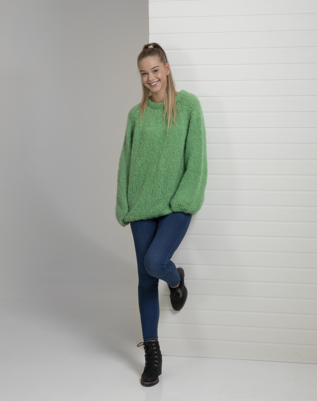 "Gea" Genser - Viking Design 2201-4A Kit - XS-XXL - Viking Mohrino, fra Viking