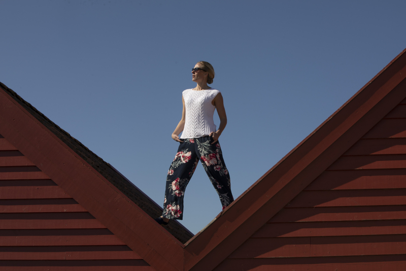 "Solvår" Top - Viking Design 1913-5 Kit - XS-XXXL - Viking Bamboo, fra Viking