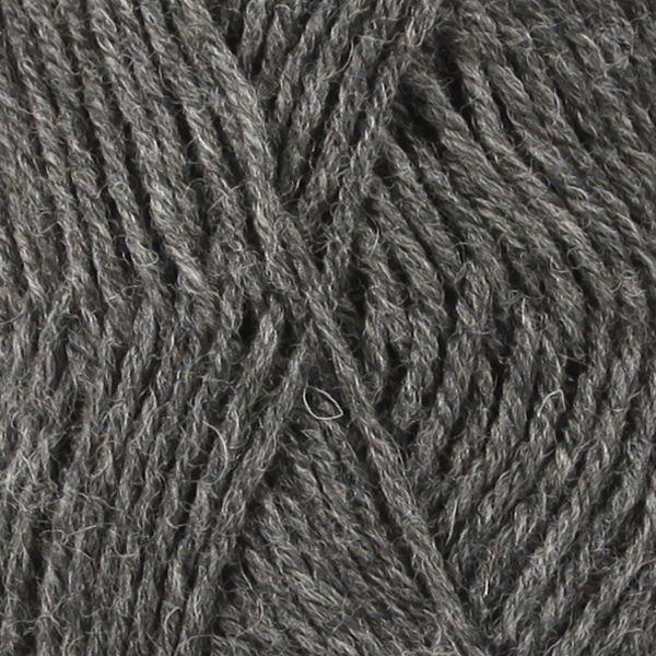 DROPS Karisma 16 Mørkegrå Mix, Uldgarn, fra DROPS Design