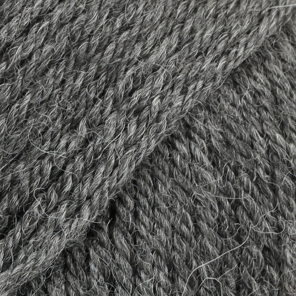 DROPS Lima 0519 Mørk Grå Mix, Uldgarn/Alpacagarn, fra DROPS Design
