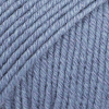 DROPS Cotton Merino Unicolor 16 Jeansblå