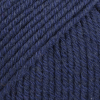 DROPS Cotton Merino Unicolor 08 Marineblå