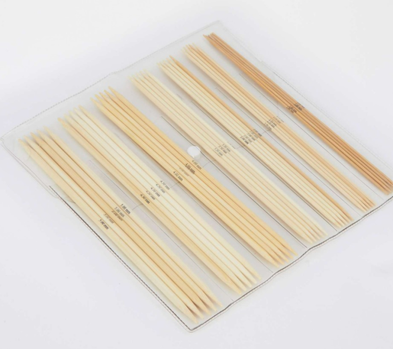Se Bamboo Strømpepindesæt 2.00-5.00mm 20cm, fra Knitpro hos Kukuk.dk