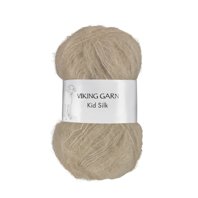 Billede af Viking Kid Silk 306 Beige, Mohair/Silk, fra Viking