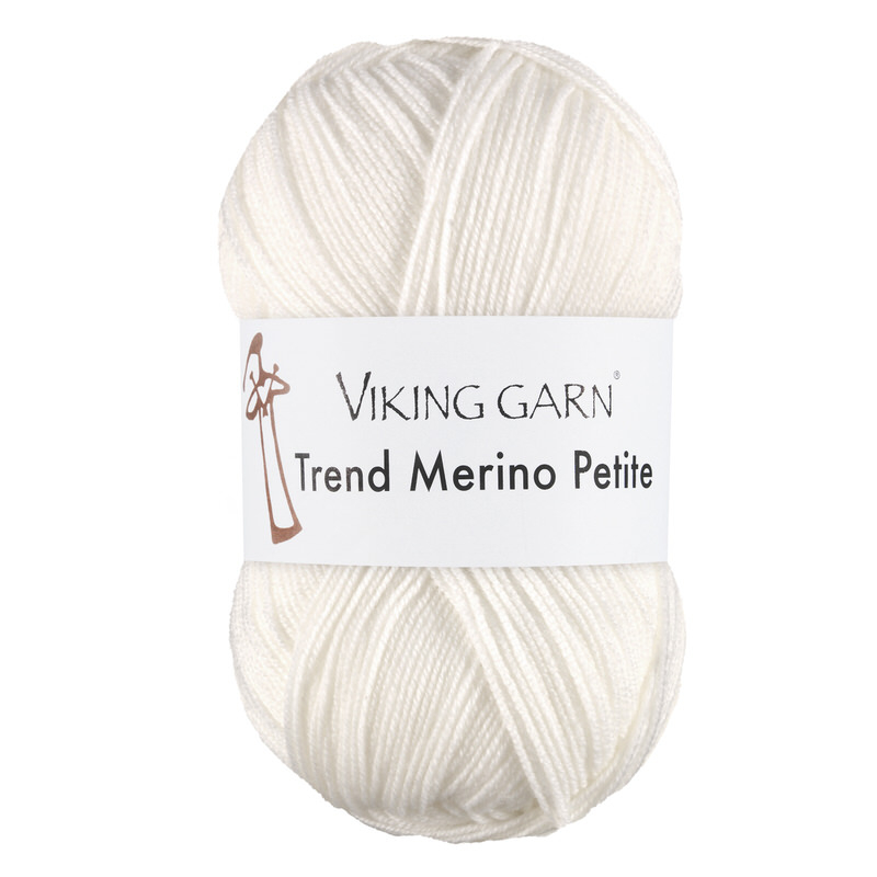 Billede af Viking Trend Merino Petite 300 Hvid, Merinould, fra Viking