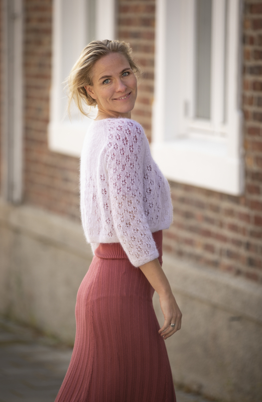 "Silvia" Bolero - Viking Design 1925-8 Kit - XS-XXXL - Viking Kid-Silk, fra Viking