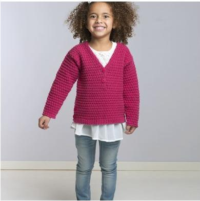 "Jasmin" Genser - Viking Design 1606-7 Kit - 2-12 År - Viking Vår