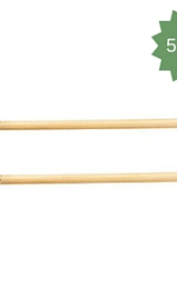 5 mm - Knitpro Bambus Udskiftelige Rundpinde