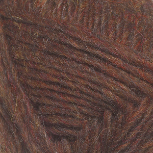 Istex Lett Lopi - 1401 Mørkebrun Meleret