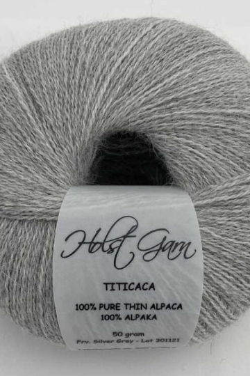 Holst Garn Titicaca - 02 Silver Grey
