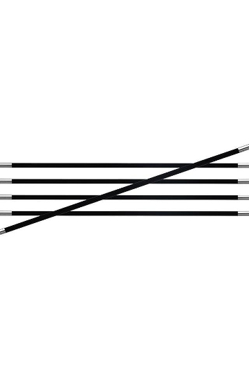 Knitpro Karbonz Strømpepinde 20 cm - 2 mm