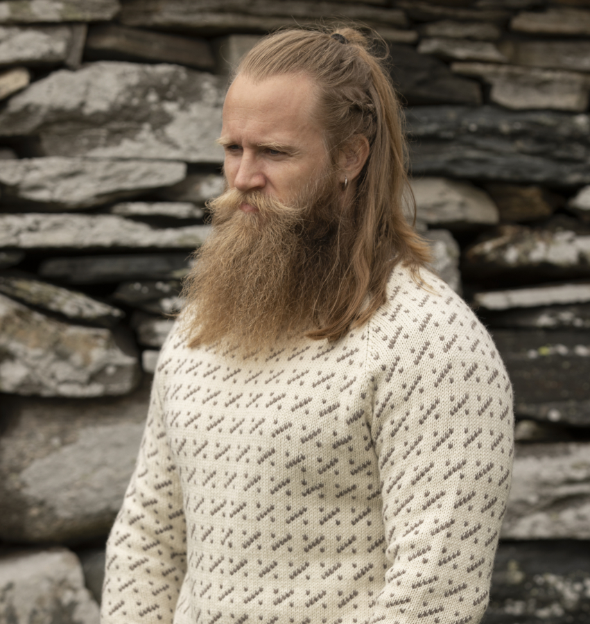 "Mode" Islænder - Viking Design 2127-8C Kit - XS-XXXL - Viking Eco Highland Wool