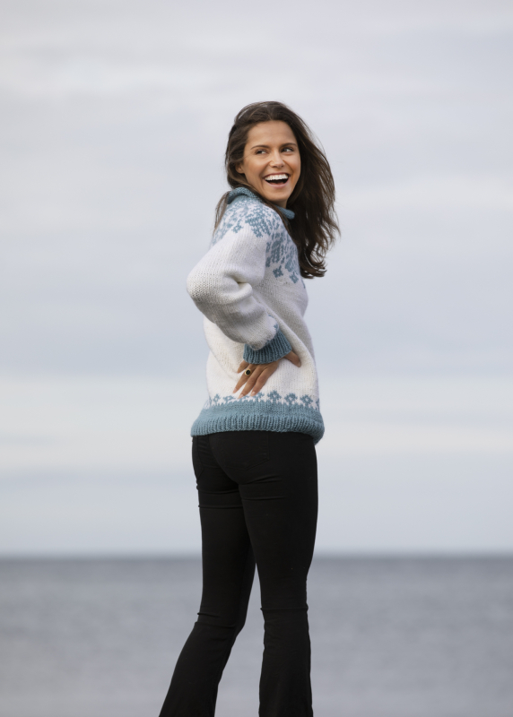 "Antila" Genser - Viking Design 2134-4 Kit - XS-XXL - Viking Hobbygarn, fra Viking