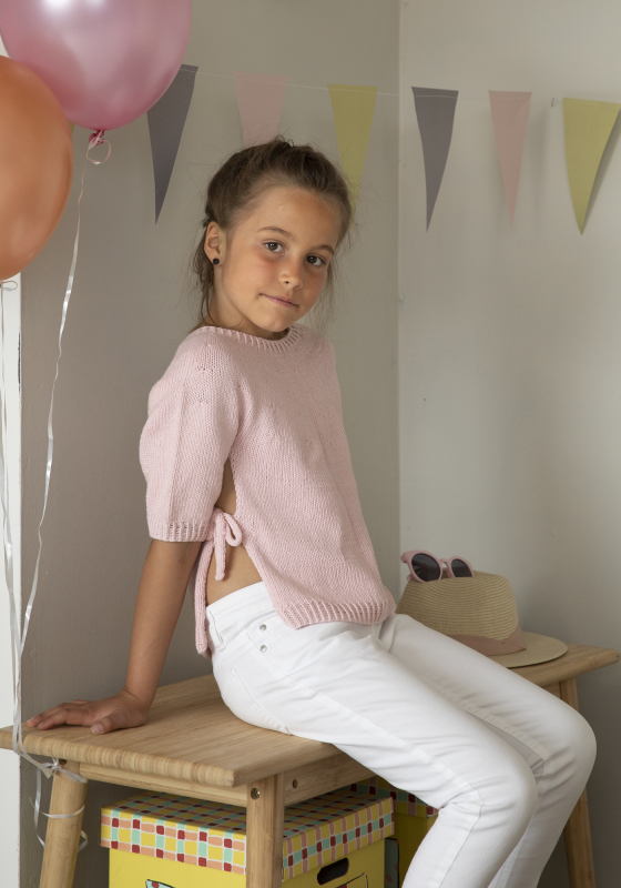 "Splitt" Top - Viking Design 2222-1 Kit - 2-12 År - Viking Bamboo, fra Viking