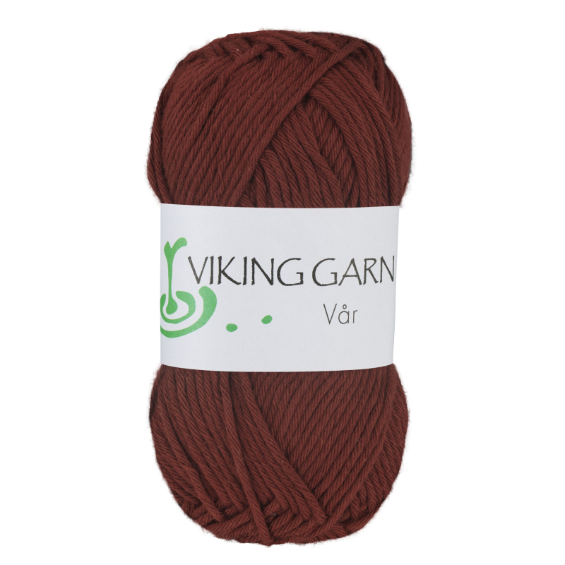 Billede af Viking Vår 455 Rødbrun, Bomuld, fra Viking