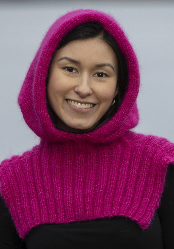 "Hood" Hætte - Viking Design 2310-7B Kit - Dame - Viking Alpaca Bris, fra Viking