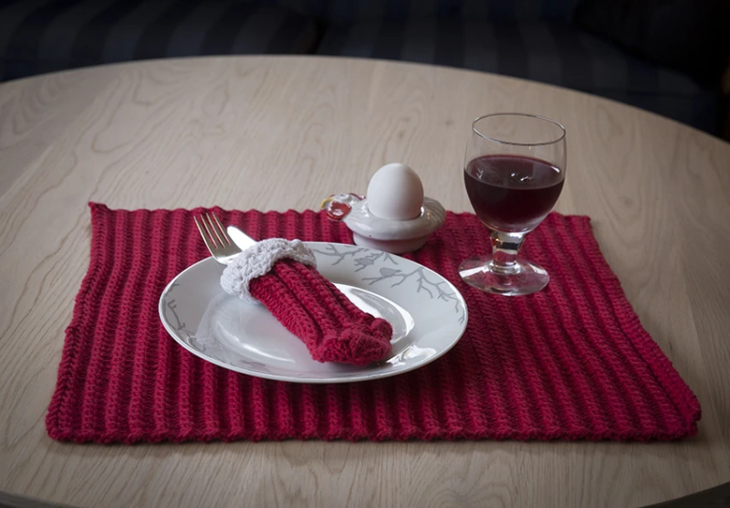 Bestikstrømpe - Viking Design 1715-21A Kit - 16x16,5 cm - Viking Vår, fra Viking