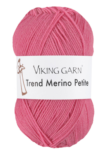 Viking Trend Merino Petite 361 Stærk rosa