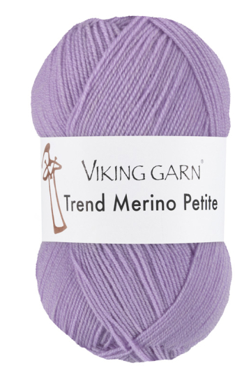 Viking Trend Merino Petite 372 Lys lilla