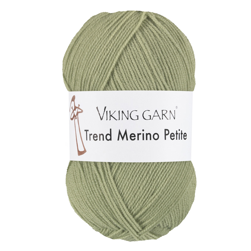 Billede af Viking Trend Merino Petite 336 Lys grøn, Merinould, fra Viking