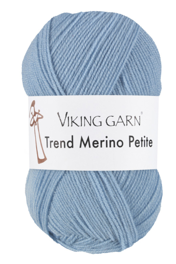 Viking Trend Merino Petite 381 Mellemblå