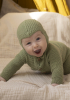 "Mason" Sæt, Dragt og hue - Viking Design 2417-12 Kit - 1 - 24 mdr - Viking Trend merino petite