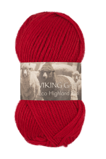 Viking Eco Highland Wool 250 Rød