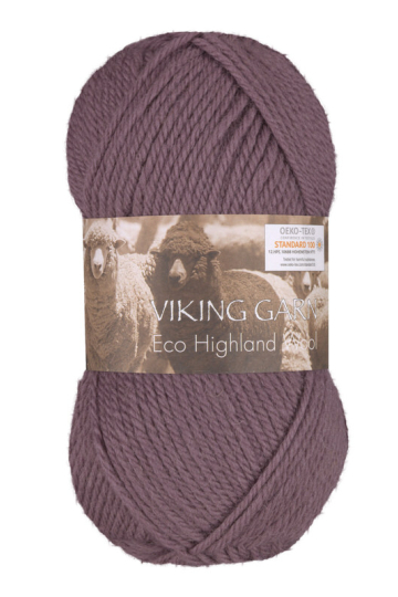 Viking Eco Highland Wool 268 lilla