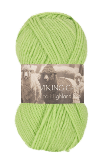 Viking Eco Highland Wool 231 Lys grøn