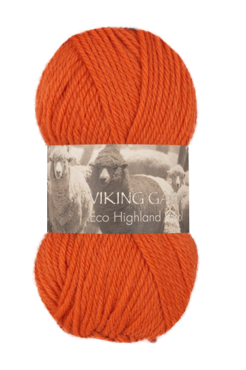 Viking Eco Highland Wool 251 Orange