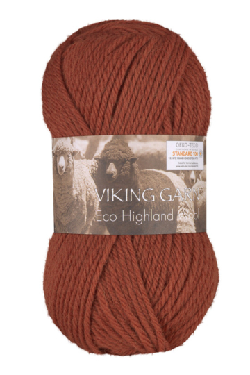Viking Eco Highland Wool 252 Rust