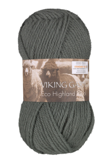 Viking Eco Highland Wool 234 Støvet grøn