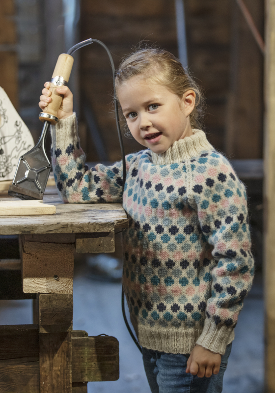 &quot;oppfinner&quot; Genser Viking Design 2020 Kit Viking Eco Highland Wool Fra Viking