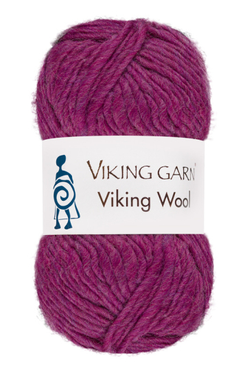 Viking Wool 566 Mørk Rosa