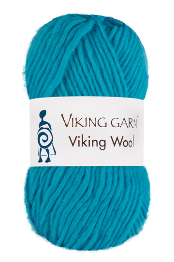 Viking Wool 528 Mørk turkis